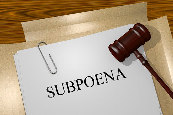 subpoena