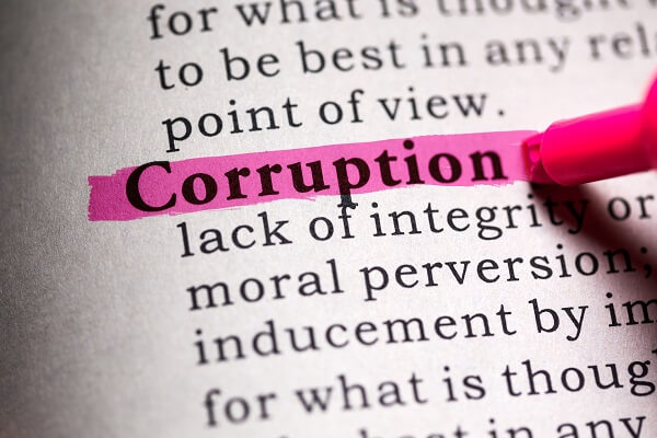corruption dictionary defiition