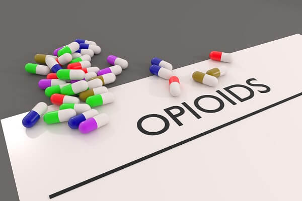 Opioids and prescription tablet