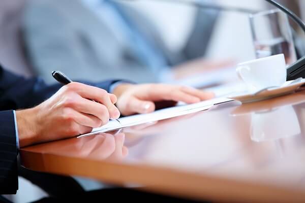 signing letter from Attorney General